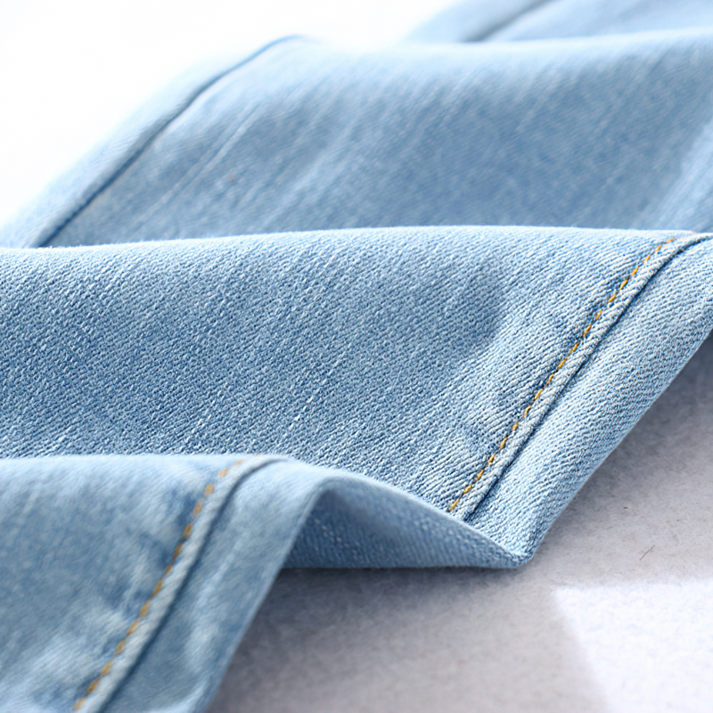 Fashion Women's High Waist Jeans / Sexy Denim Skinny Pencil with Cool Metal Buttons - HARD'N'HEAVY