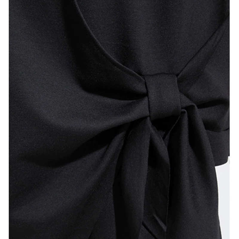Fashion Women's Irregular Long Sleeve Top / Loose O-Neck Pullover / Alternative Style Clothing - HARD'N'HEAVY