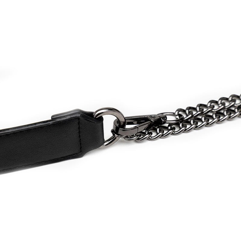 Female Small Messenger Vintage Bags / Rivet Shoulder Bags for Ladies / Chain Crossbody Bag - HARD'N'HEAVY