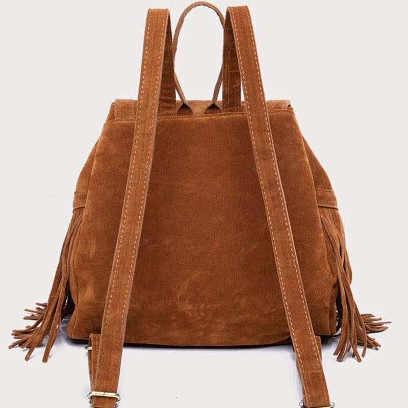 Female Tassel Backpacks in Unique Design / Women Alternative Fashion Accessories - HARD'N'HEAVY