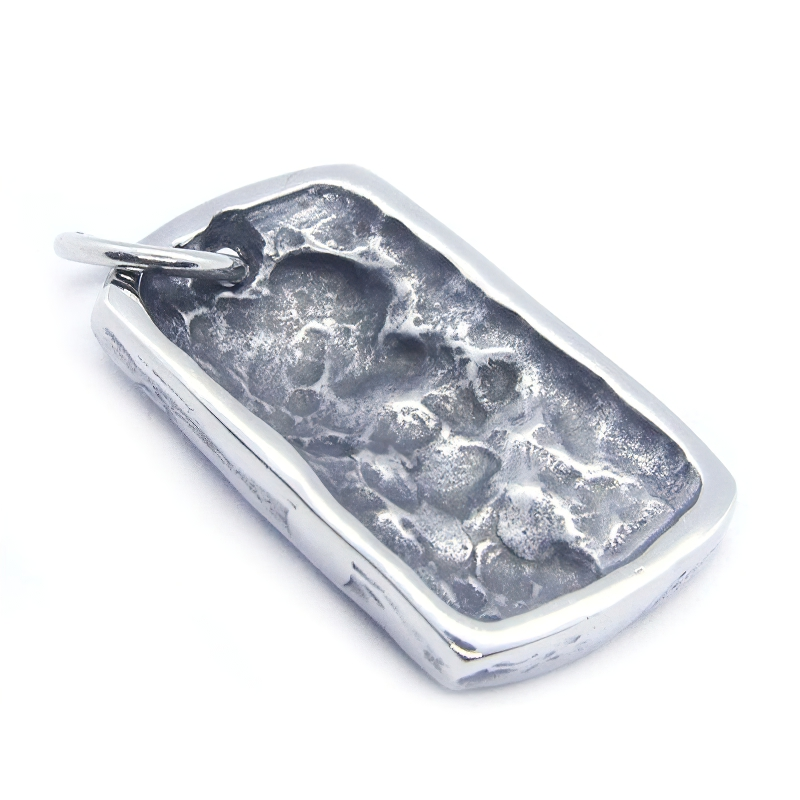 Stylish stainless steel ghost skull pendant for unisex gothic fashion accessories.