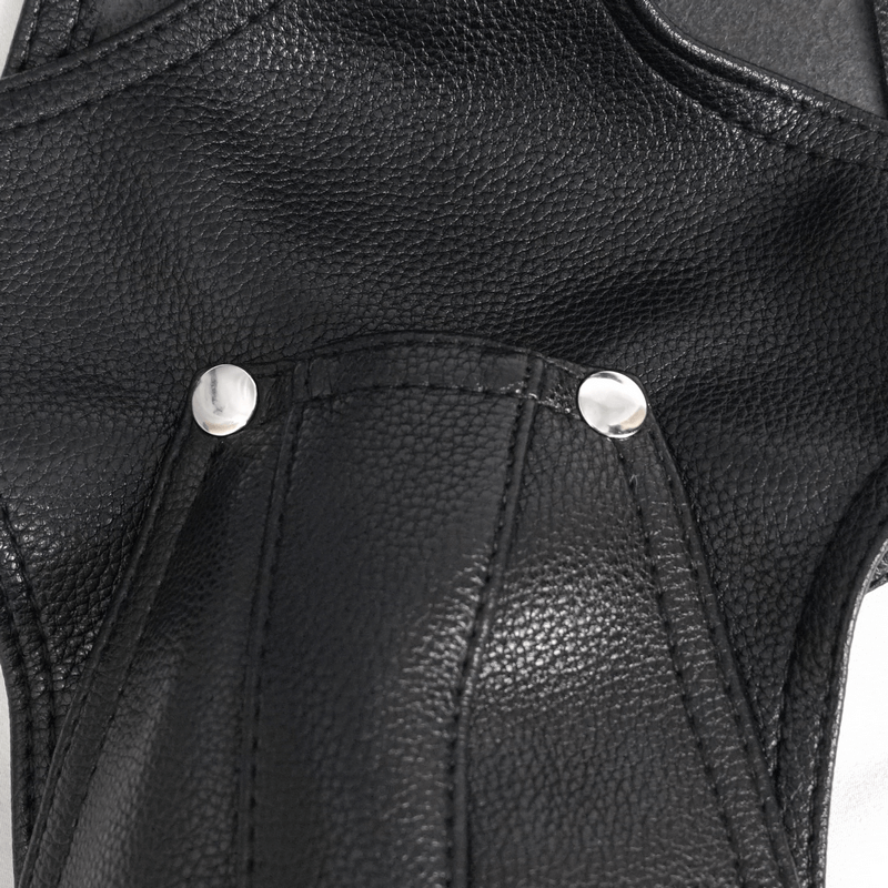 Men's Punk Rivet Faux Leather Harness