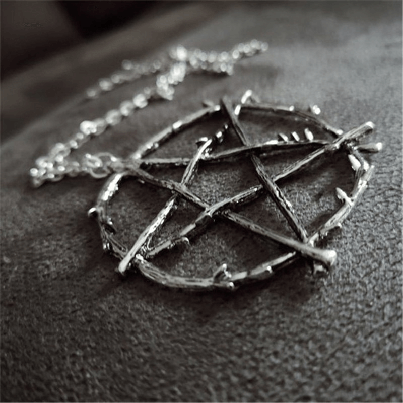 gothic-style-branch-pentagram-necklace-mystical-amulet-with-chain-alternative-jewelry
