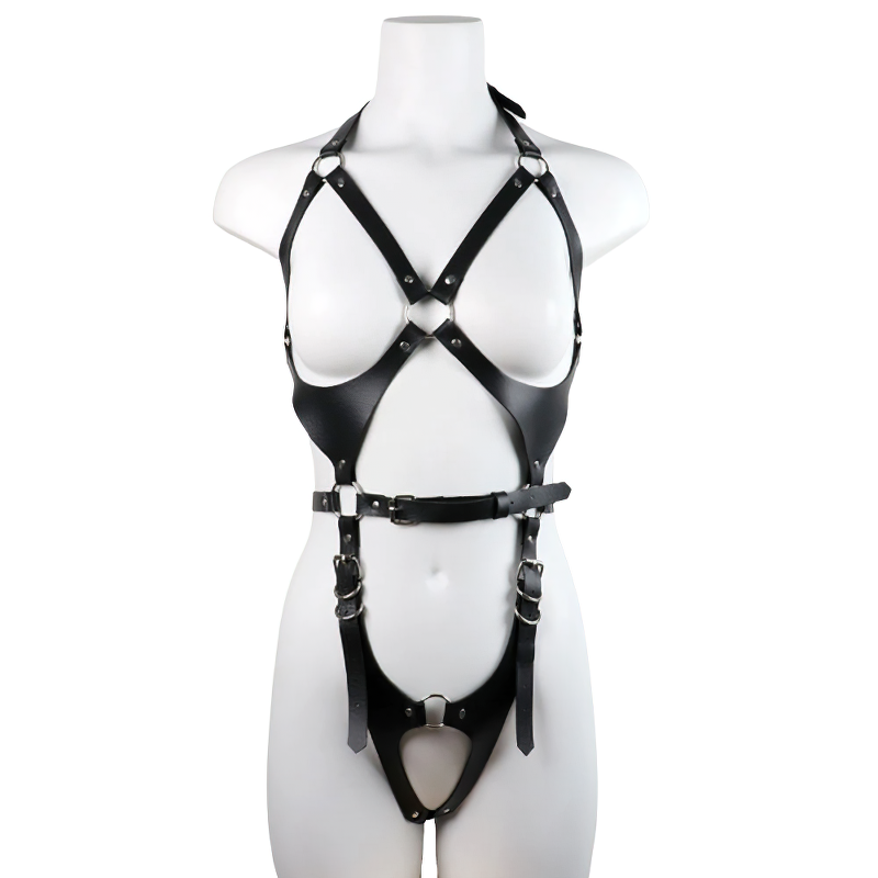 Gothic style Female Body Harness / Fashion Sexy Belts For Women / Erotic Accessories - HARD'N'HEAVY