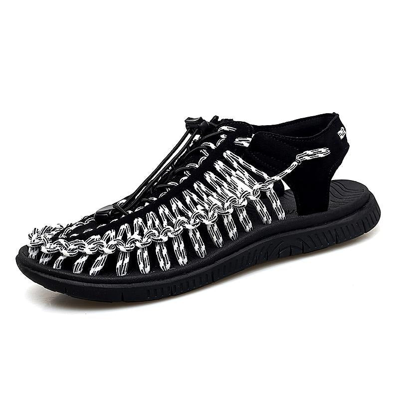 Gothic Style Sandals / Unisex Breathable Shoes / Rave Outfits - HARD'N'HEAVY