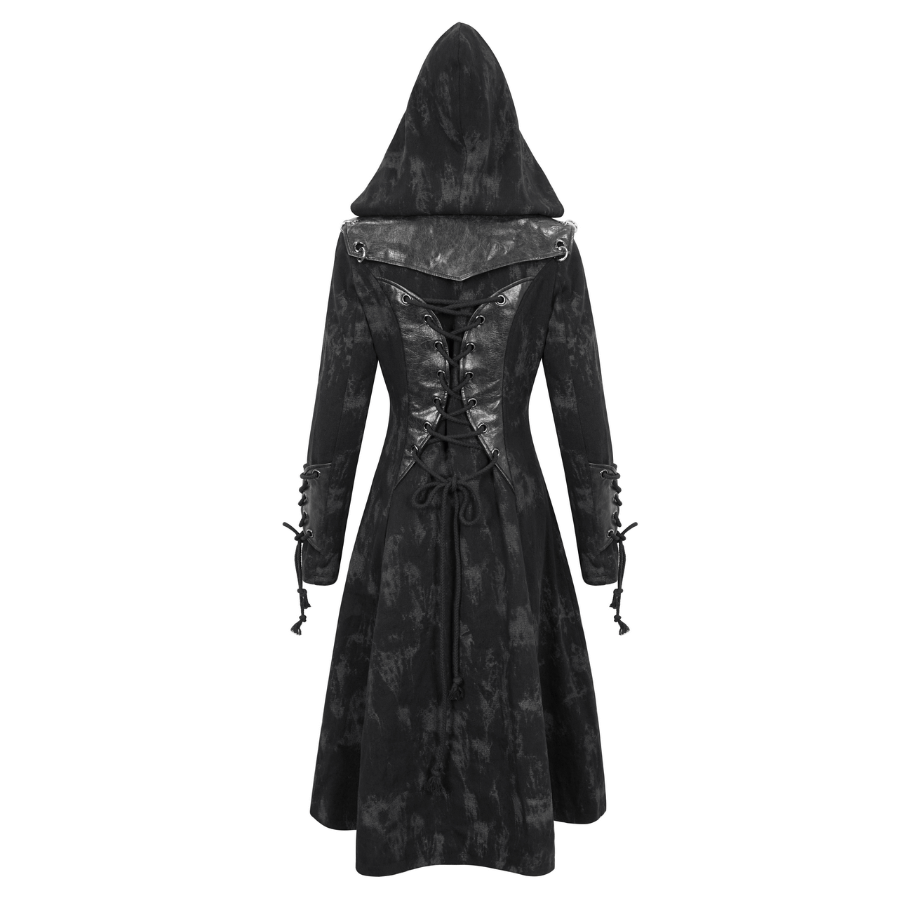 Gothic Women's Hooded Coat / Dark and Edgy Style for Fashionable Women - HARD'N'HEAVY