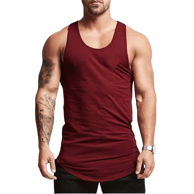 Gym Workout Tank Top / Bodybuilding Clothing for Men / Comfy Male Sportwear