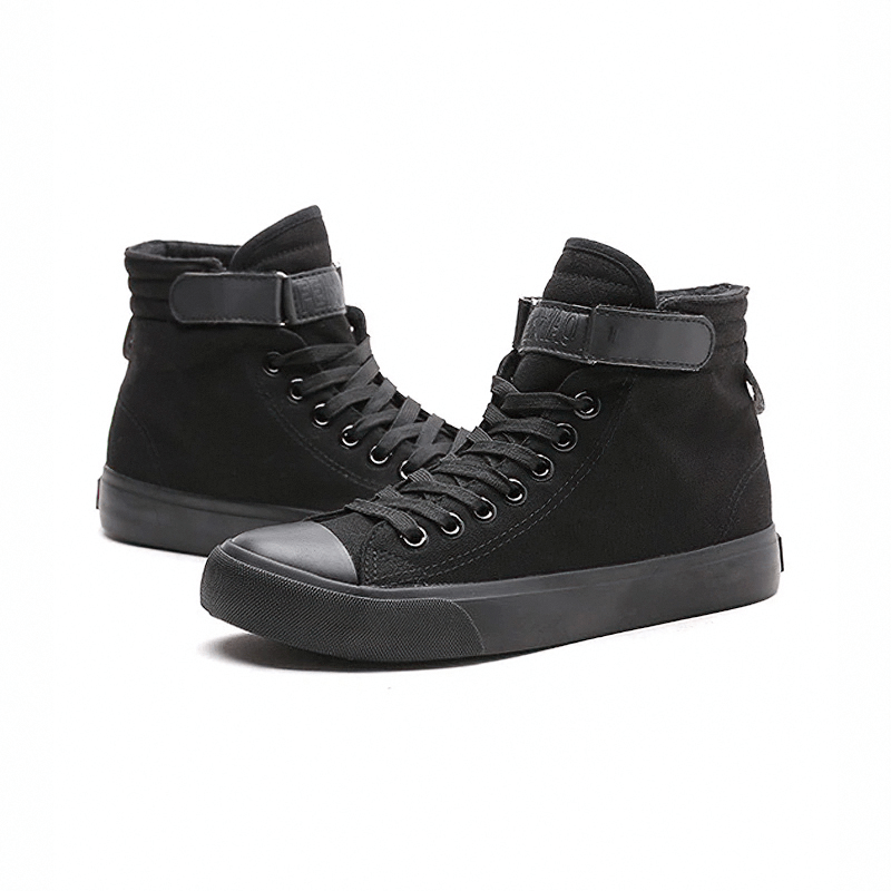 CLEARANCE / High Top Sneakers for Women / Women's Lace-Up Trainers in 2 Variants - HARD'N'HEAVY