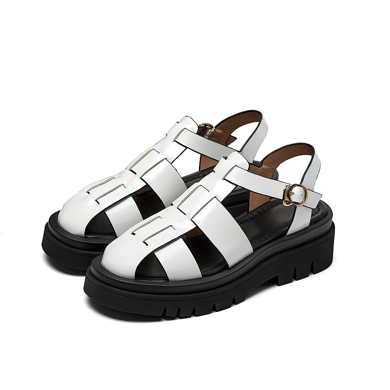 Hollow Out Women's Platform Sandals / Casual Comfortable Female Shoes - HARD'N'HEAVY