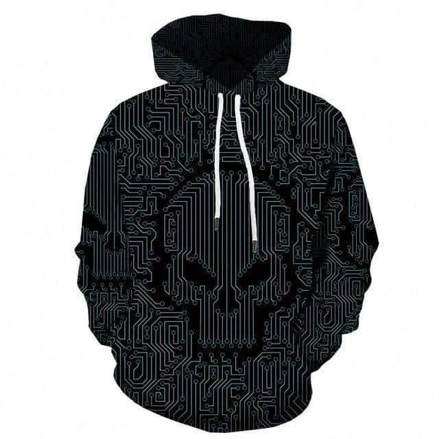 Hoodie Men Streetwear 3D Printed in Alternative Fashion Sweatshirt Animal Clothing Casual - HARD'N'HEAVY