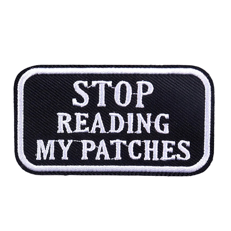 Iron-On Patches For Clothing Of Inscriptions / Stylish Rock Style Accessory - HARD'N'HEAVY