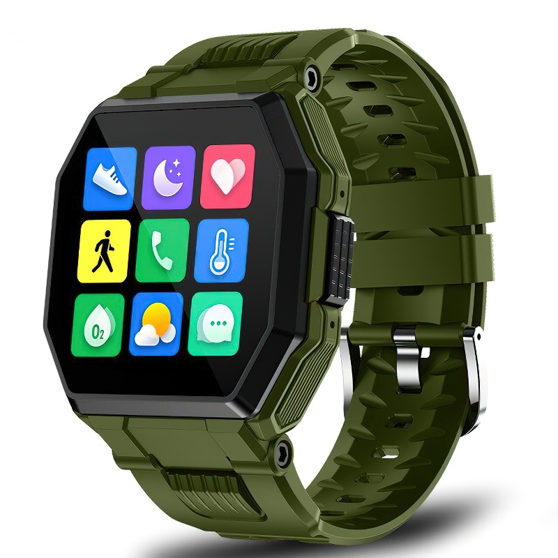 Luxury Military Multifunctional Smart Watch For Men / Accessories Of Full Touch Screen - HARD'N'HEAVY