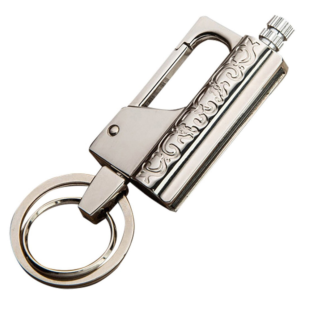 Luxury Multifunction Keychain Lighter / Waterproof Stainless steel Kerosene Lighters - HARD'N'HEAVY