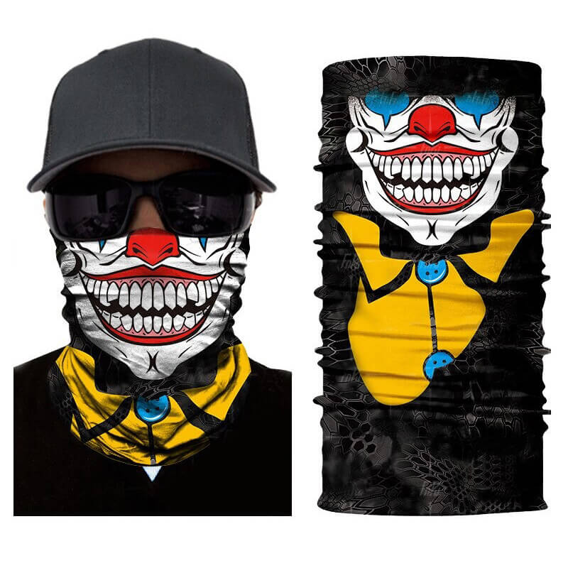 Magic Scarf-Balaclava for Neck / Ghost Skull Face Cover / Biker Bandanas Headwear #16 - HARD'N'HEAVY