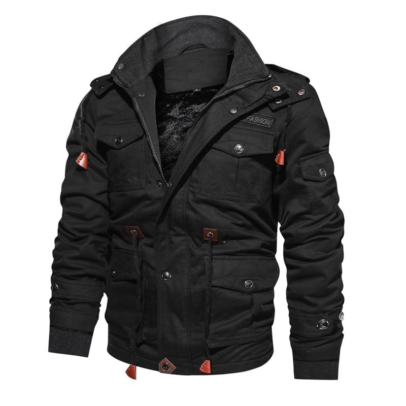 Almighty-shop Mens Winter Jackets Thick Hooded Fur India | Ubuy