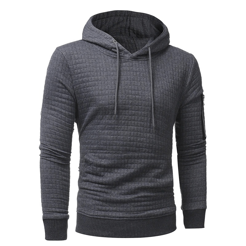 Men's Long Sleeve Hoodie / Hooded Sweatshirts in Four Color Options / Aesthetic Outfits for Men