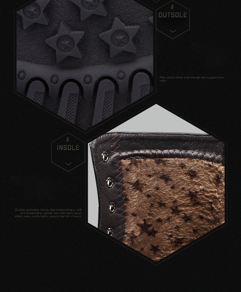 Men's PU Leather Motorcycle Black Combat Boots / Goth Shoes / Footwear for Rocker - HARD'N'HEAVY