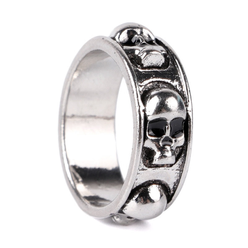 Men's Punk Skull Ring / Men & Women Alternative Fashion Gothic Jewelry / Cool rings #2 - HARD'N'HEAVY