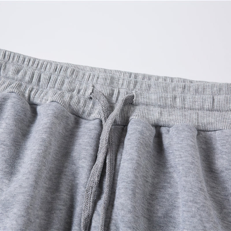 Men's Solid Color Tracksuit / Hoodie + Sweatpants / Casual Male Sportswear Two-Piece Set - HARD'N'HEAVY
