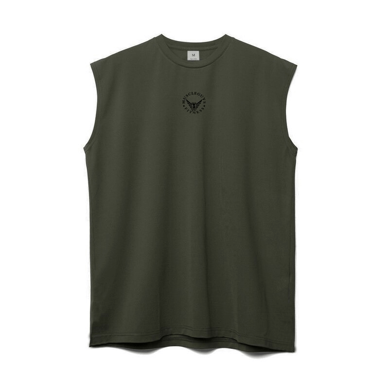 Mesh Tank Top for Men / Bodybuilding Sleeveless T-Shirts / Male Fitness Clothing
