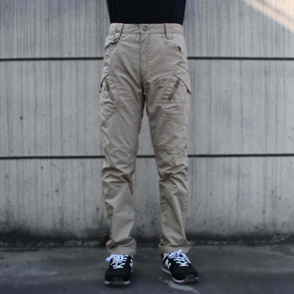 Military Tactical Cargo Pants / Men Army Multi Pockets Trousers / Stretch Cotton - HARD'N'HEAVY
