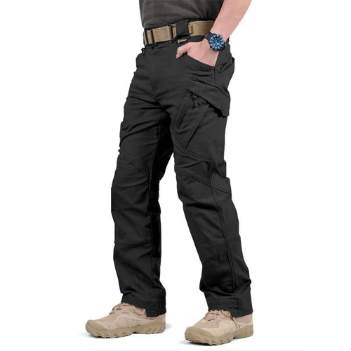 Military Tactical Cargo Pants / Men Army Multi Pockets Trousers / Stretch Cotton