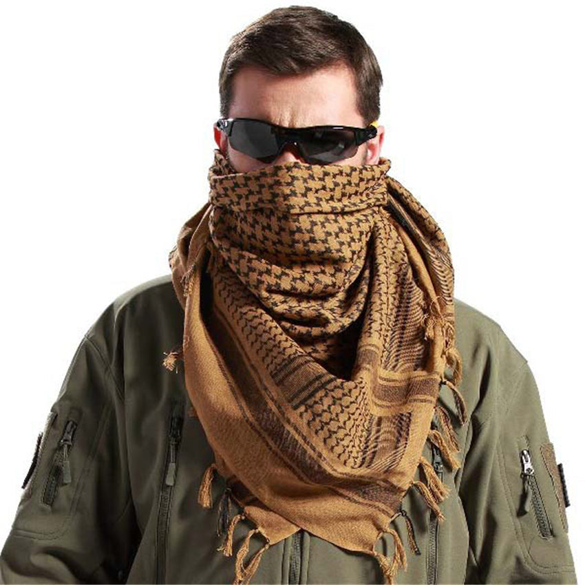 Military Tactical Shemagh / Desert Arab Scarf / Shawl Neck Cover / Head Wrap - HARD'N'HEAVY