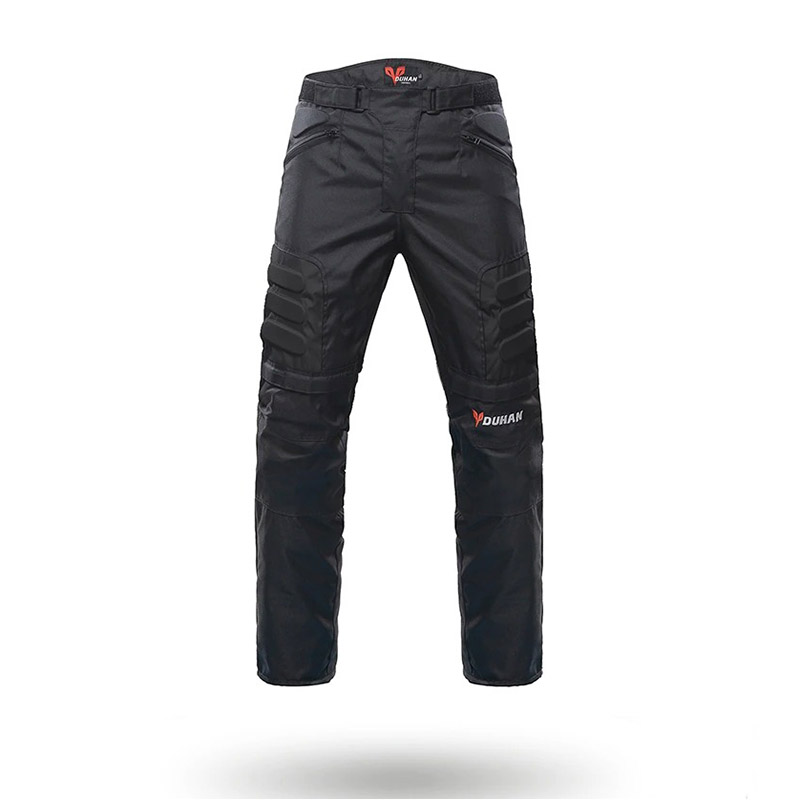 Men's motorcycle hip protector pants in black, featuring padded protection and a comfortable fit for riding enthusiasts.