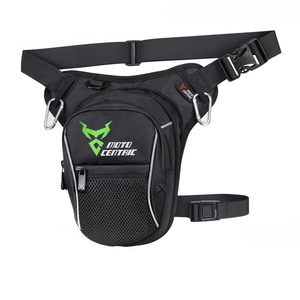 Stylish motorcycle waterproof waist and leg bag for men and women, featuring durable materials and trendy design.