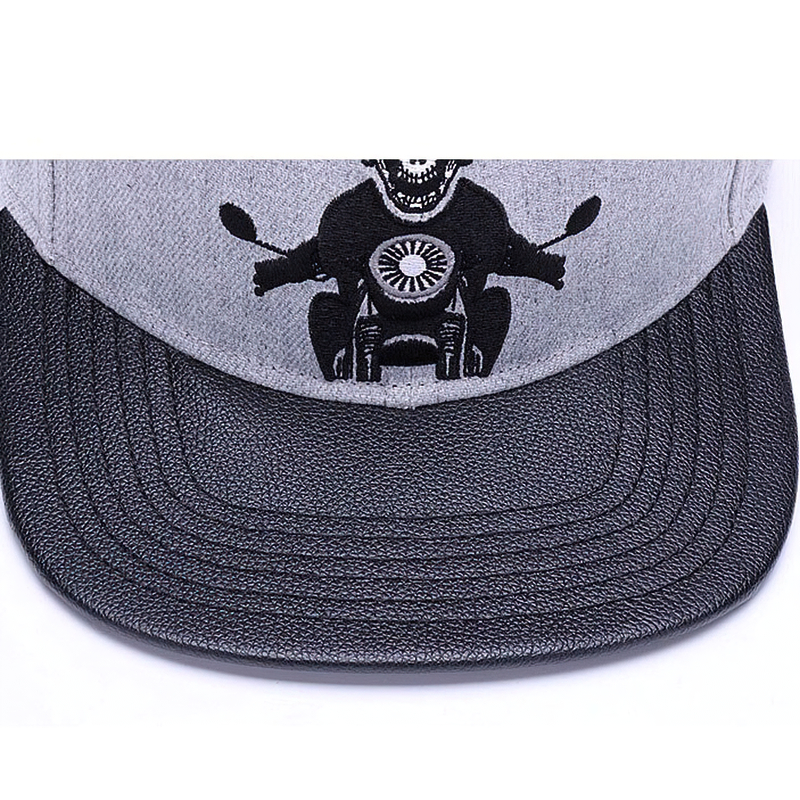 Original Skeleton Baseball Cap / Unisex Adjustable Snapback Hats / Punk Rock Style Caps - HARD'N'HEAVY