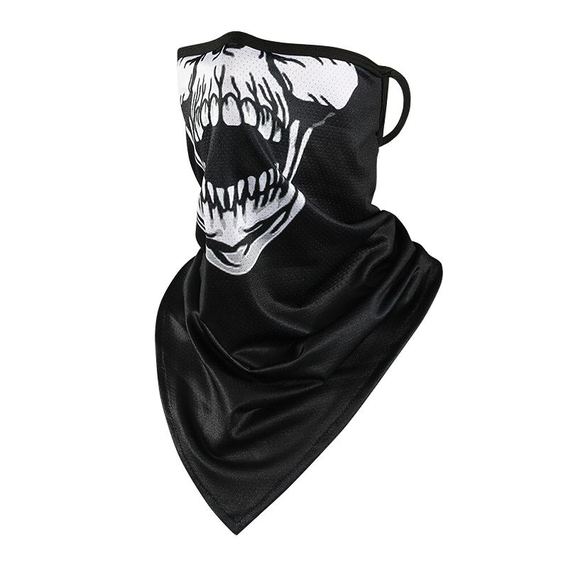 Outdoor Scarf Mask with Variety Print / Head Bandanas, Face Masks for Men and Women - HARD'N'HEAVY