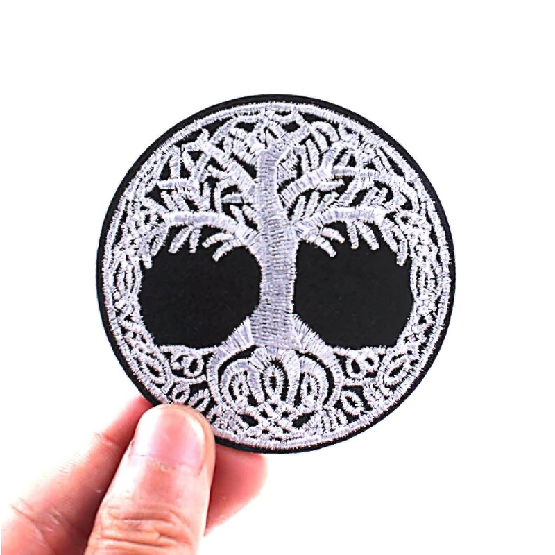 Patch Of Celtic Tree Of Life / Stylish Accessory For Clothing / Alternative Fashion - HARD'N'HEAVY