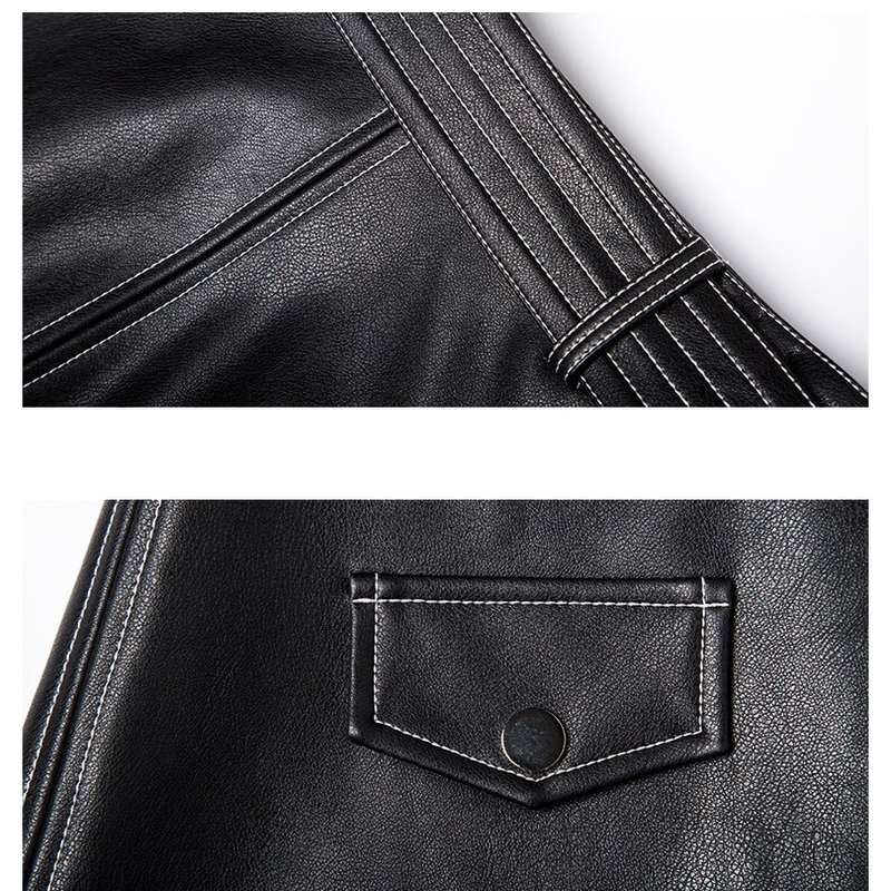 PU Leather Black Ladies Skirt / High waist Above Knee Skirt / Mini Skirt for Women - HARD'N'HEAVY