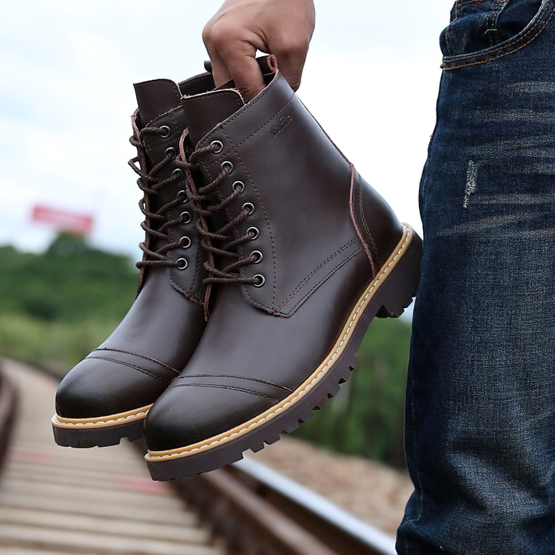 Bottines rock niger femme