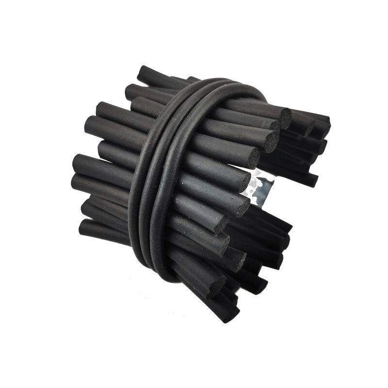 Handmade black rubber wide bracelet showcasing punk style with layered silicone design for trendy outfits.