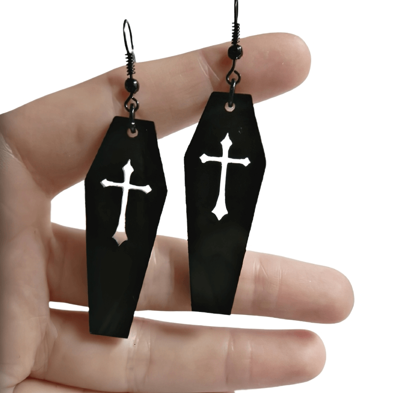 punk-goth-vampire-coffin-earrings-gothic-hollow-out-cross-jewelry-halloween-accessories