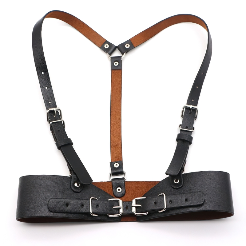 Punk Gothic Adjustable Strap Belt / Stylish Harness Belts For Women / Female Clothing Accessories - HARD'N'HEAVY