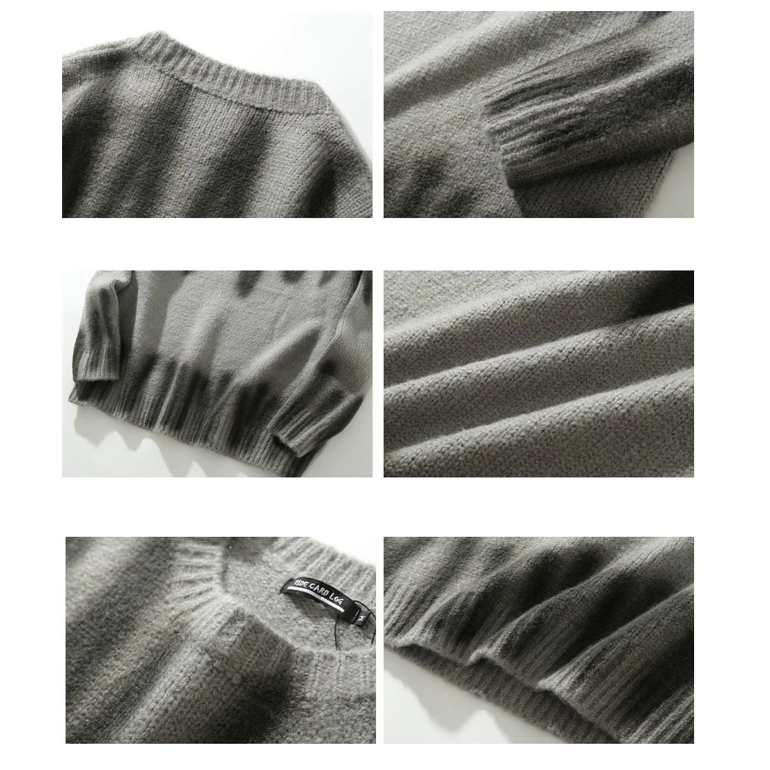 Punk Knitted Sweaters for Women / Female Oversized Clothing / Casual Long Pullovers - HARD'N'HEAVY
