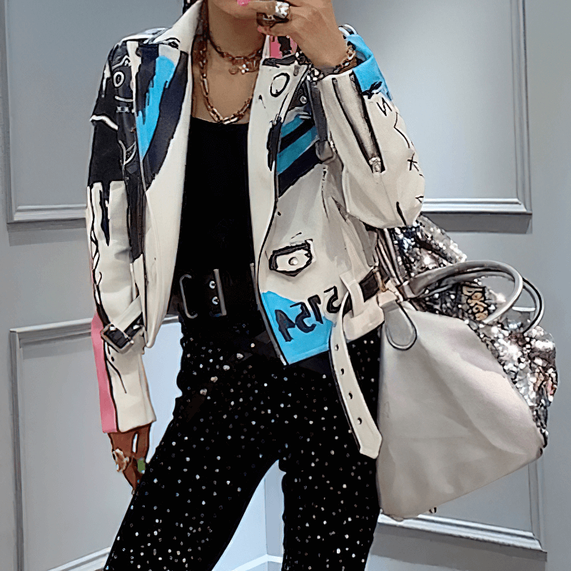 Unleash Your Darkness: Alt & Gothic Motorcycle Jackets for Women