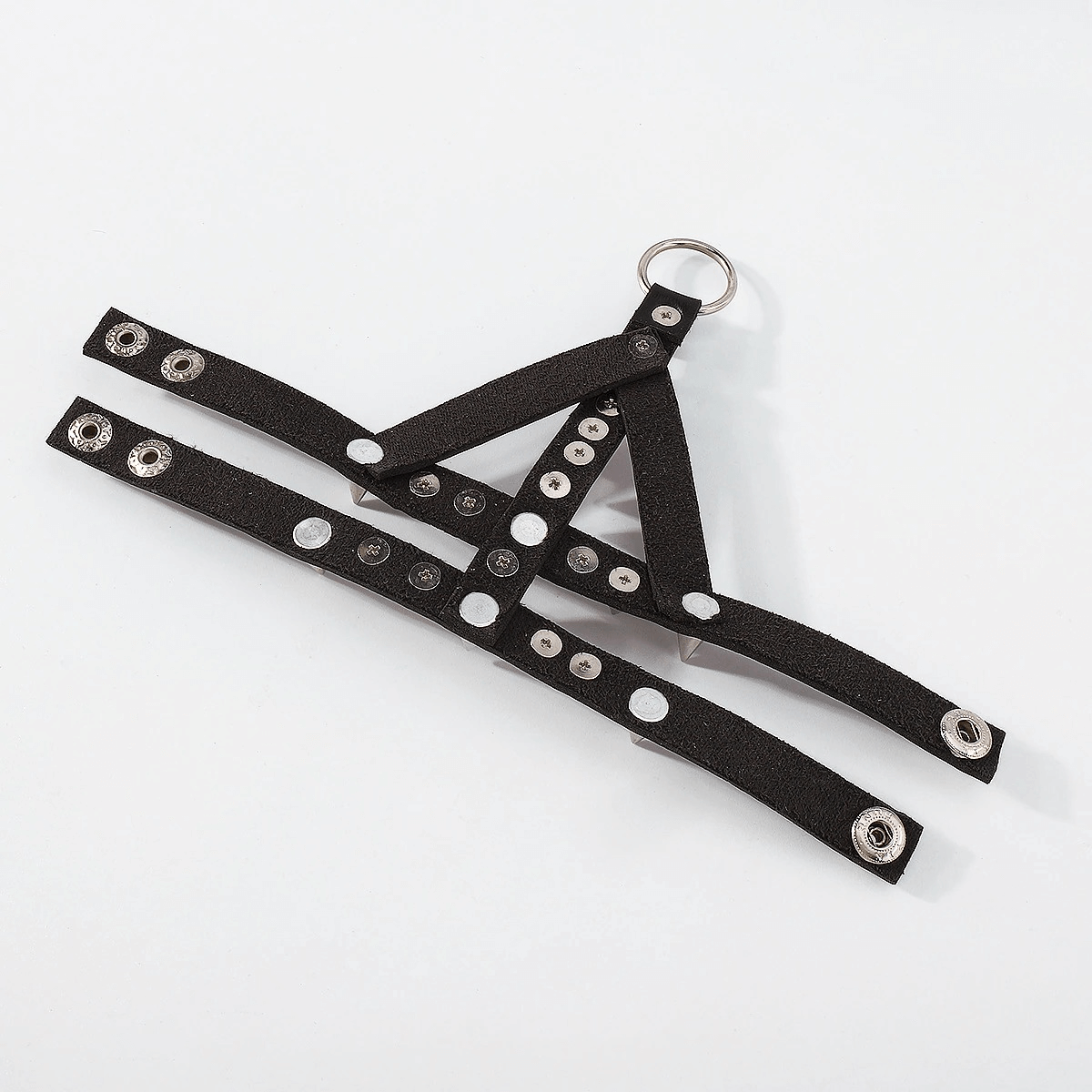 Punk Rock Style Cuspidal Spikes Bracelet / Metal Studded Leather Wristband