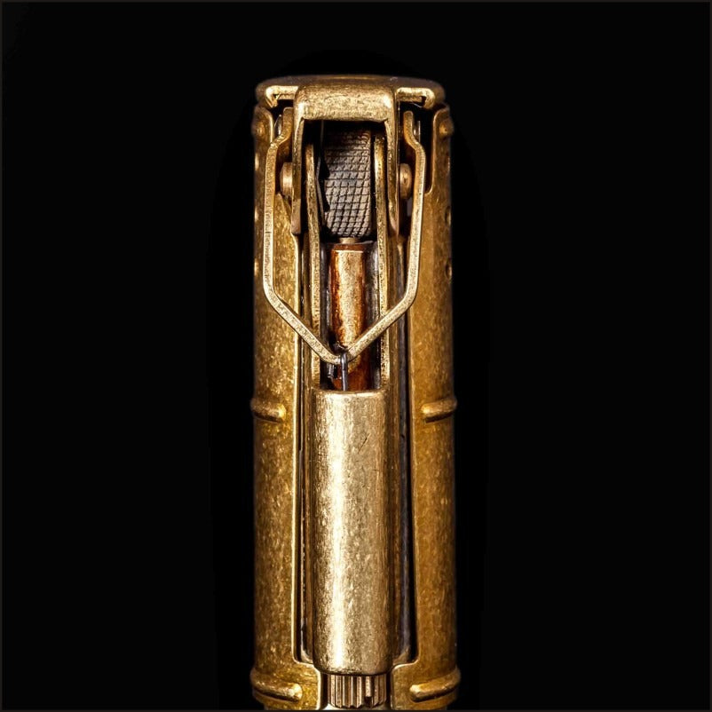 Retro Gasoline Flint Lighter / Pure Copper Trench Lighter / Petrol Free Fire Metal Gadgets - HARD'N'HEAVY