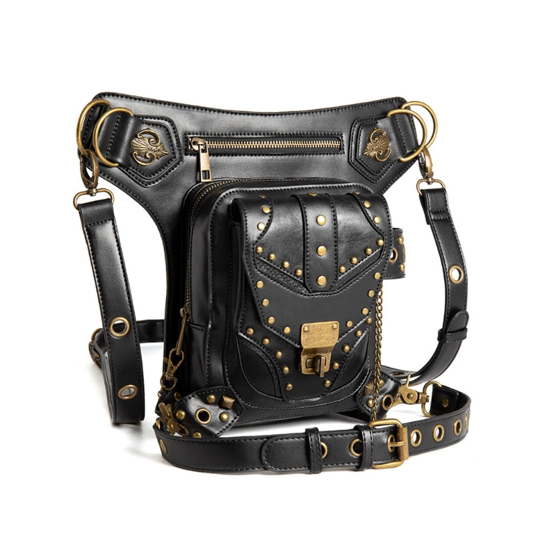 Retro Rock Bags / Steampunk Shoulder Bag in Alternative Fashion Accessories - HARD'N'HEAVY