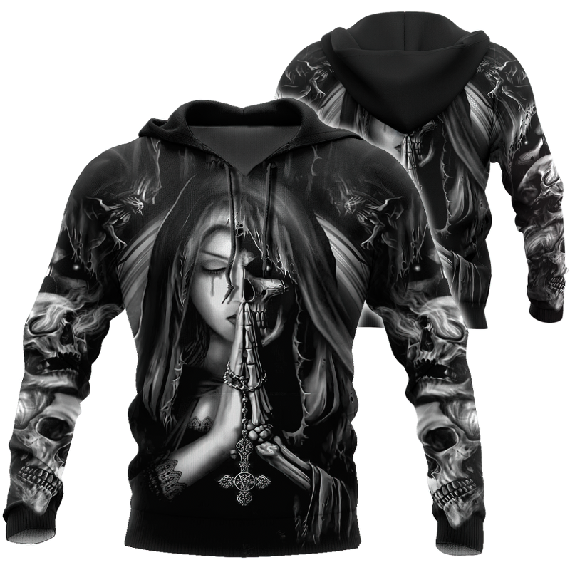 Rock Style 3D printing Hoodie Sweatshirt for Men / Men's Rock Alternative Apparel Fashion #9 - HARD'N'HEAVY
