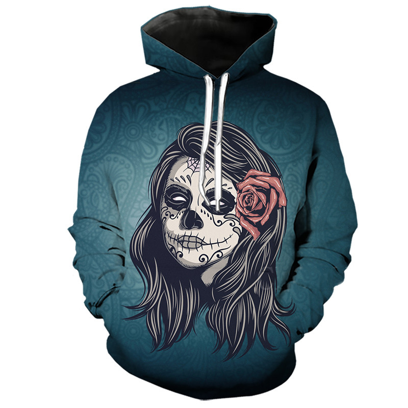Rock Style 3D printing Hoodie Sweatshirt for Women and Men / Rock Alternative Apparel Fashion for You - HARD'N'HEAVY