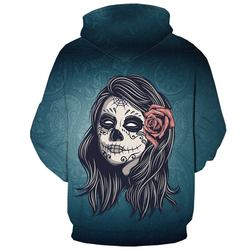 Rock Style 3D printing Hoodie Sweatshirt for Women and Men / Rock Alternative Apparel Fashion for You - HARD'N'HEAVY