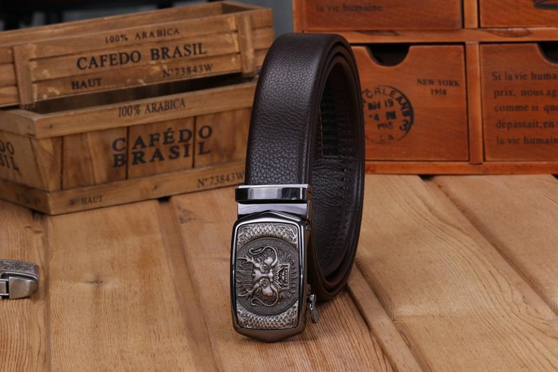 Fibre leather automatic buckle Belt / Alternative fashion Accessory - HARD'N'HEAVY