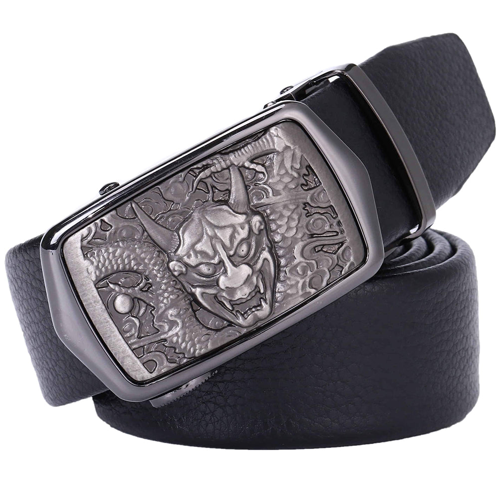Fibre leather automatic buckle Belt / Alternative fashion Accessory - HARD'N'HEAVY
