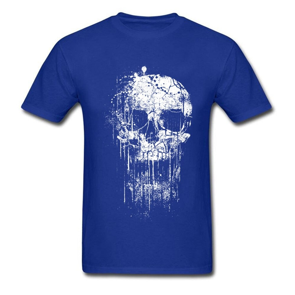 Rock Style Short Sleeve T-Shirts for Men and Women / Skull Print T-Shirts for You - HARD'N'HEAVY