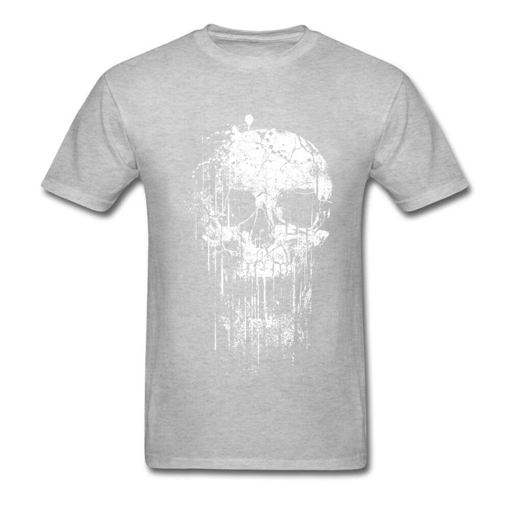 Rock Style Short Sleeve T-Shirts for Men and Women / Skull Print T-Shirts for You - HARD'N'HEAVY