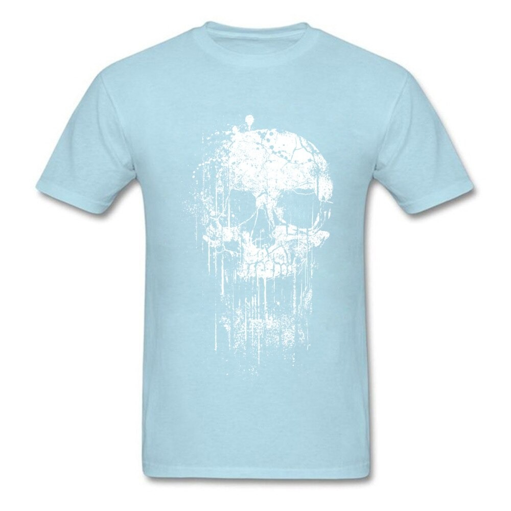 Rock Style Short Sleeve T-Shirts for Men and Women / Skull Print T-Shirts for You - HARD'N'HEAVY